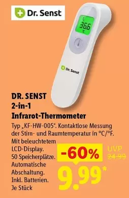 2-in-1 Infrarot-Thermometer KF-HW-005