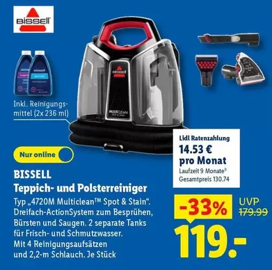 Teppich- und Polsterreiniger