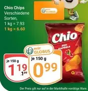 Chio Chips Verschiedene Sorten