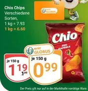 Chio Chips Verschiedene Sorten