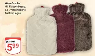 Wärmflasche Mit Flauschbezug