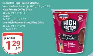 Dr Oetker - High Protein Mousse