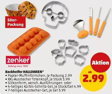 Backhelfer HALLOWEEN