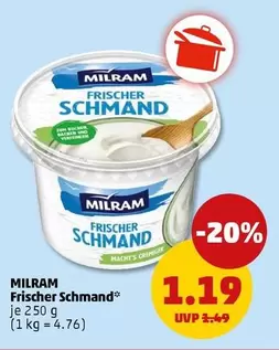 Frischer Schmand