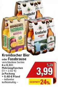 Krombacher - Bier oder Fassbrause