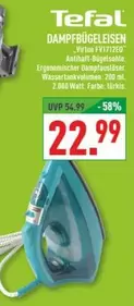 Tefal - Dampfbügeleisen Virtus FV1712EO