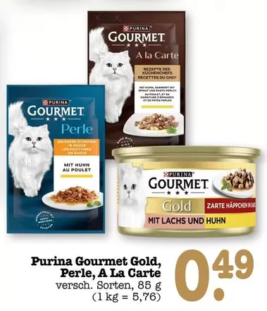 Purina - Gourmet Gold, Perle, A La Carte