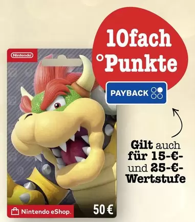 Nintendo -  eShop 50€ Wertkarte