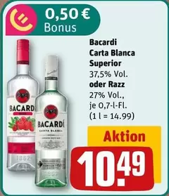 Bacardi - Carta Blanca Superior