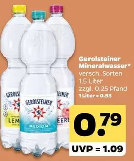 Gerolsteiner - Mineralwasser