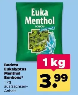 Eukalyptus Menthol Bonbons