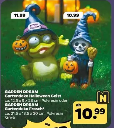 Gartendeko Halloween Geist / Gartendeko Frosch*