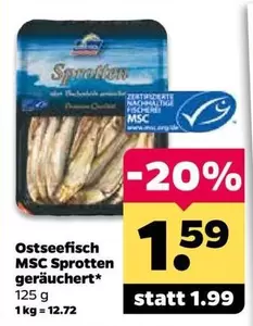 MSC Sprotten geräuchert*