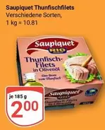 Thunfischfilets in Olivenöl