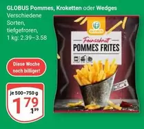 Pommes, Kroketten oder Wedges