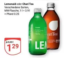Lemonade oder Chari Tea