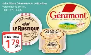 Saint Albray, G
uevo00E9ramont oder Le Rustique