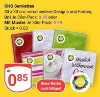 Servietten