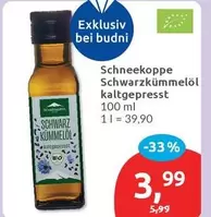 Schwarzkimmelol - Kaltgepresst