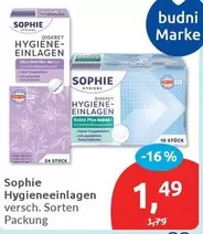 Sophie - HygieneeInlagen