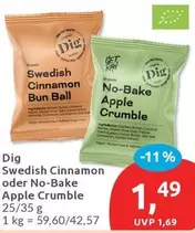 Dig - Swedish Cinnamon Oder No-Bake Apple Crumble