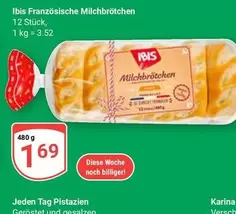 Ibis - Französische Milchbrötchen