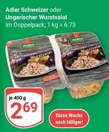 Schweizer oder Ungarischer Wurstsalat Im Doppelpack