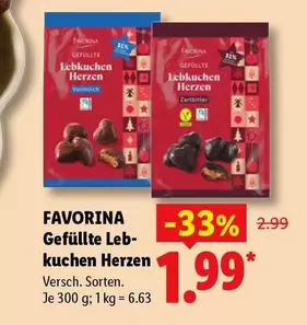 Lebkuchen - Gefüllte Herzen