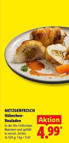 Hähnchen-Rouladen