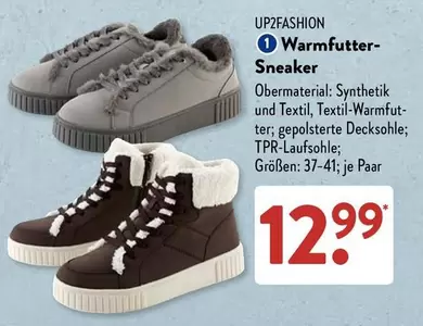 Warmfutter-Sneaker