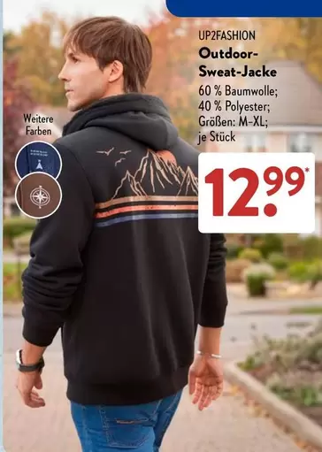 Outdoor-Sweat-Jacke