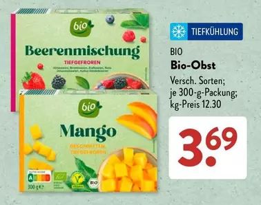 Bio - Beerenmischung Tiefgefroren, Mango