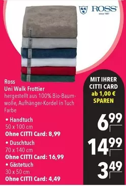 Uni Walk Frottier