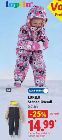 Schnee-Overall