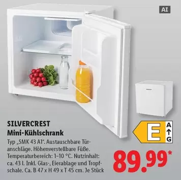 Mini-Kühlschrank Typ "SMK 43 A1"
