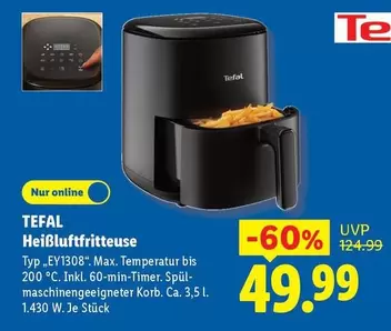 Tefal - Heißluftfritteuse Typ "EY1308"