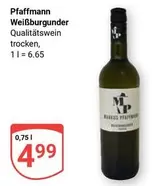 Weißburgunder Qualitätswein trocken