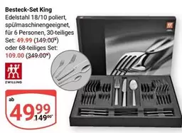 Besteck-Set King