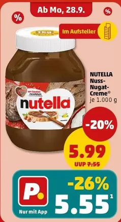 Nutella - Nuss-Nugat-Creme