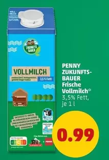Bauer - VOLLMILCH Frische Vollmilch
3,5% Fett