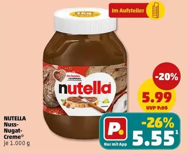 Nutella - Nuss-Nugat-Creme