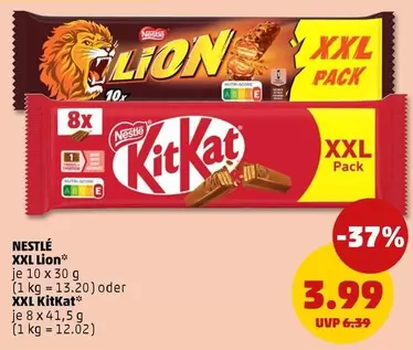 Nestlé - XXL Lion or XXL KitKat