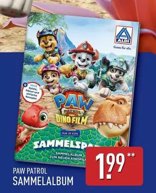 Paw Patrol - PAW PATROL SAMMELALBUM DINO FILM
