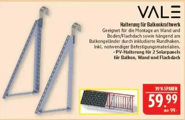Halterung für Balkonkraftwerk