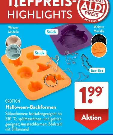 Halloween-Backformen