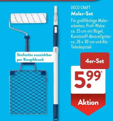 DECO CRAFT MALER-SET