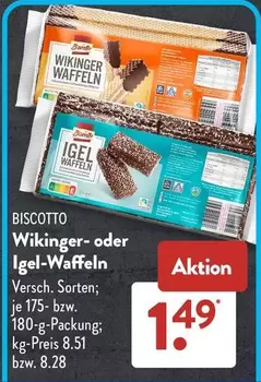 Wikinger - - oder Igel-Waffeln