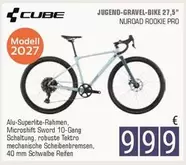 Cube - JUGEND-GRAVEL-BIKE 27,5
NUROAD ROOKIE PRO