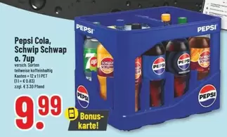 Pepsi - Cola, Schwip Schwap, 7Up