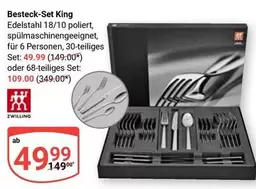 Besteck-Set King